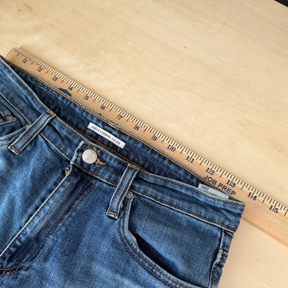 Alexa Chung x AG Brianna Dark Wash Jeans - 27 - Picture 7 of 8